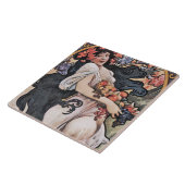 Carreau Automne, automne (quatre saisons), Mucha (Côté)