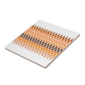 Carreau Automne Couleur Chevron Motif (Côté)