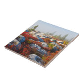 Carreau Automne de région sauvage de gazons de chariot (Côté)