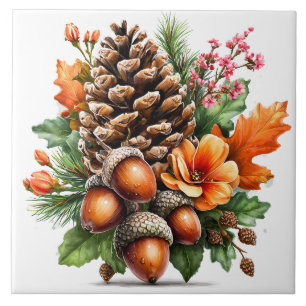 Carreau Automne Floral