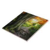 Carreau Automne - Le chemin vers la maison de grand-mère (Côté)