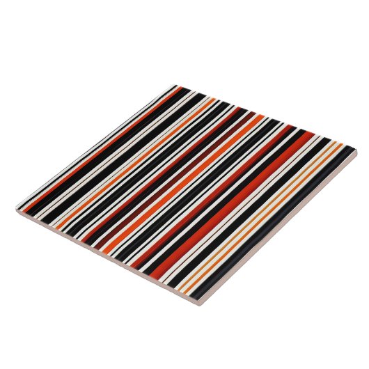 Carreau Automne Populaire Orange Collection Luxe (Côté)