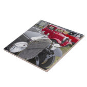 Carreau automobiles Ford antiques (Côté)