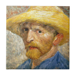 Carreau Autoportrait de Vincent Van Gogh