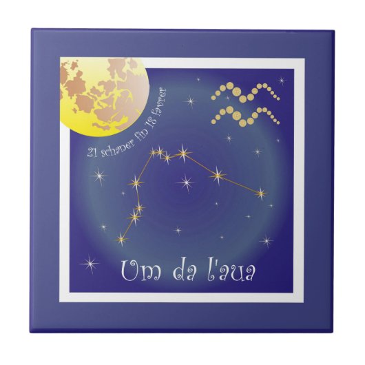 Carreau Autour de l'Aua 21 (Devant)