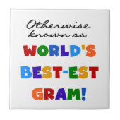 Carreau Autrement connu comme les meilleurs cadeaux de Gra (Devant)