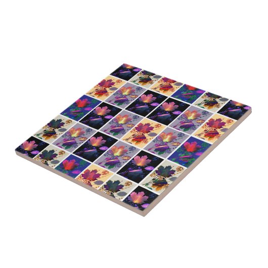 Carreau Autumn Leaves Rustic Patchwork (Côté)