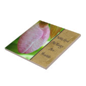 Carreau Avec Dieu Toutes Les Choses Possible Inspiration (Côté)