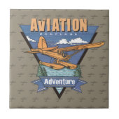 Carreau Aventure hydravion (Devant)