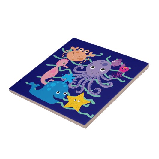 Carreau Aventure sous-marine (Côté)