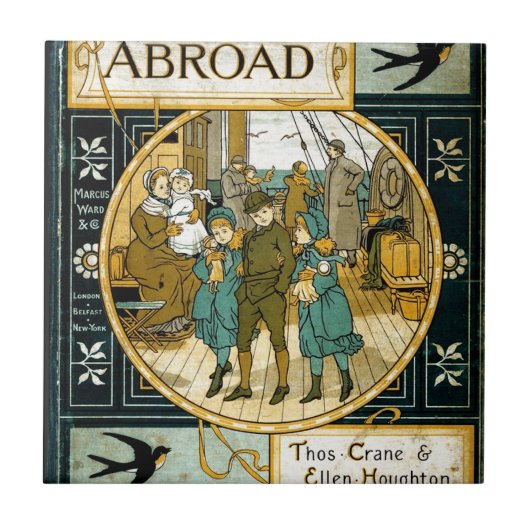 Carreau Aventures à l'étranger par bateau (Devant)