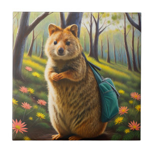Carreau Aventures au détail : Mama Quokka va faire ses cou