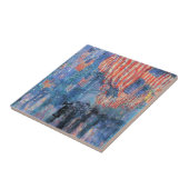 Carreau Avenue dans la pluie par Frederick Childe Hassam (Côté)