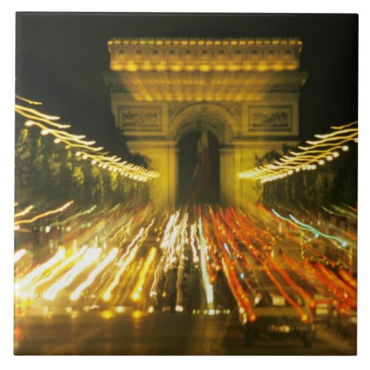 Carreau Avenue des Champs-Elysées, Arc de Triomphe, (Devant)