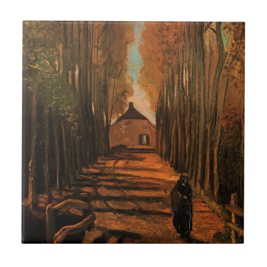 Carreau Avenue des peupliers à l'automne par Vincent van G (Devant)