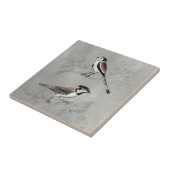 Carreau Aviaire argenté | Une paire (Côté)