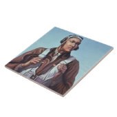 Carreau Aviateurs noirs : Service militaire de combat de 2 (Côté)