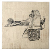 Carreau Avion à l'ancienne mode (Devant)