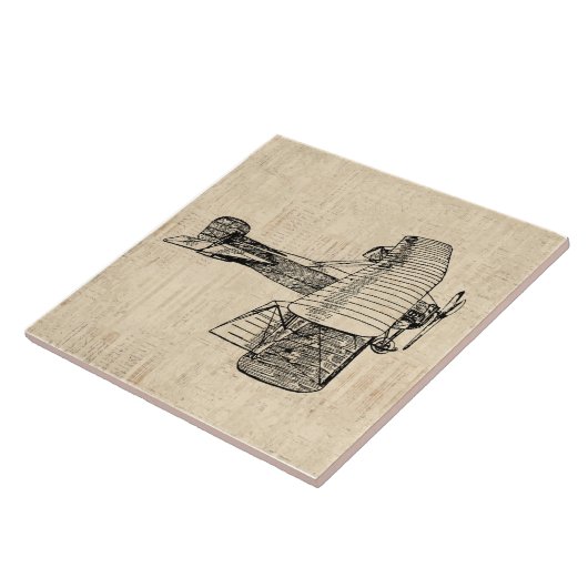 Carreau Avion à l'ancienne mode (Côté)