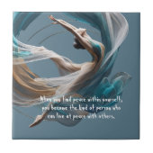 Carreau Avion Air Yoga Instructeur Pilates Fitness (Devant)