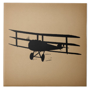 Carreau Avion de caractère Silhouette Vintage