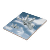 Carreau Avion de chasse à réaction (Côté)