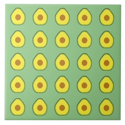 Carreau Avocado (Devant)