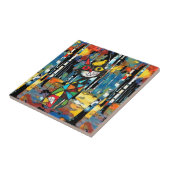 Carreau Avoir Une Journée Abstraite Kinda (Côté)