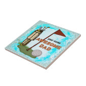 Carreau Awesome Golf Papa (Côté)