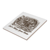 Carreau Ayons un certain gâteau (le lion de licorne (Côté)