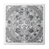 Carreau AZTEC OU MEXICA mexicaine, (Devant)