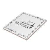 Carreau Azujejo Fleuves d'Histoire (Côté)