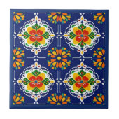 Carreau Azul Flor Mosaïque (Devant)
