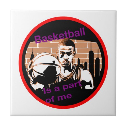Carreau Azuleijo Basketball is a part of me (Devant)
