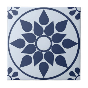 Carreau Azulejo bleu