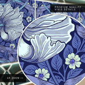 Carreau Azulejo Blue Pimpernel Seamless 2/2 William Morris