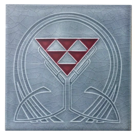 Carreau Azulejo Carrelage Art nouveau cheminée décorative (Devant)