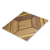 Carreau Azulejo de cerámica, diseño de madera (Côté)