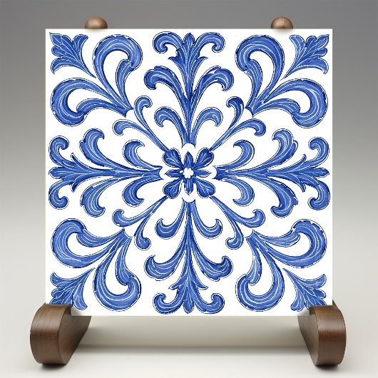 Carreau Azulejo Lisbon Patterned Talavera Ceramic Design