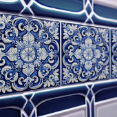 Carreau Azulejo Lisbonne motif Talavera Design céramique