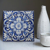 Carreau Azulejo Lisbonne motif Talavera Design céramique