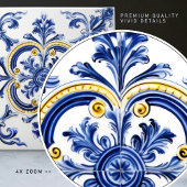 Carreau Azulejo Lisbonne motif Talavera Design céramique