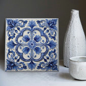 Carreau Azulejo Lisbonne motif Talavera Design céramique