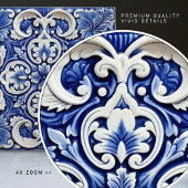 Carreau Azulejo Lisbonne motif Talavera Design céramique