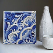 Carreau Azulejo Lisbonne motif Talavera Design céramique