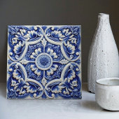 Carreau Azulejo Lisbonne motif Talavera Design céramique