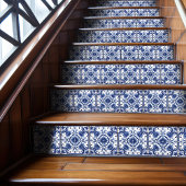 Carreau Azulejo Marine Ibérique Lisbonne Motif architectur