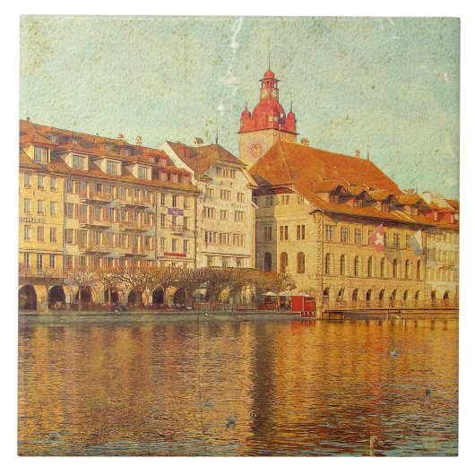 Carreau Azulejo Polaroids from Lucerne (Devant)