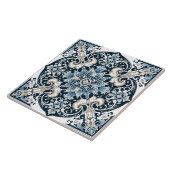 Carreau Azure Lotus Majesty (Côté)