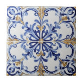 Carreau "Azure Opulence Mosaic (Devant)